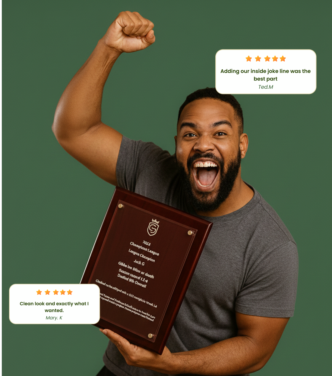 Fantasy Champion Display