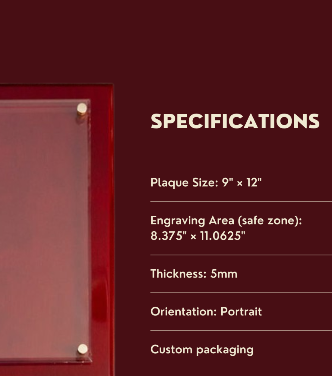 Fantasy Champion Display